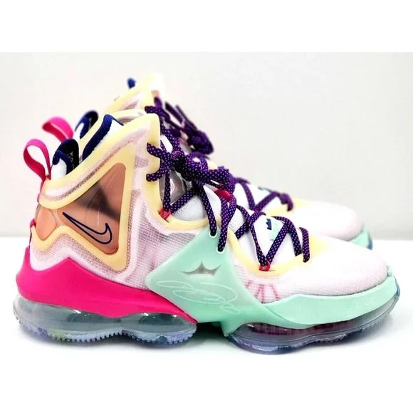 Nike LeBron 19 XIX Pink Valentines Day Love Letter DH8459  display picture 3